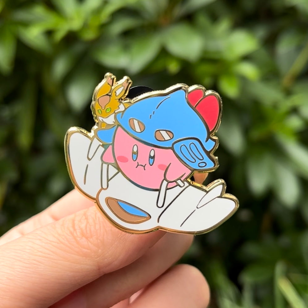 Kirby x Nausicaä Enamel Pin