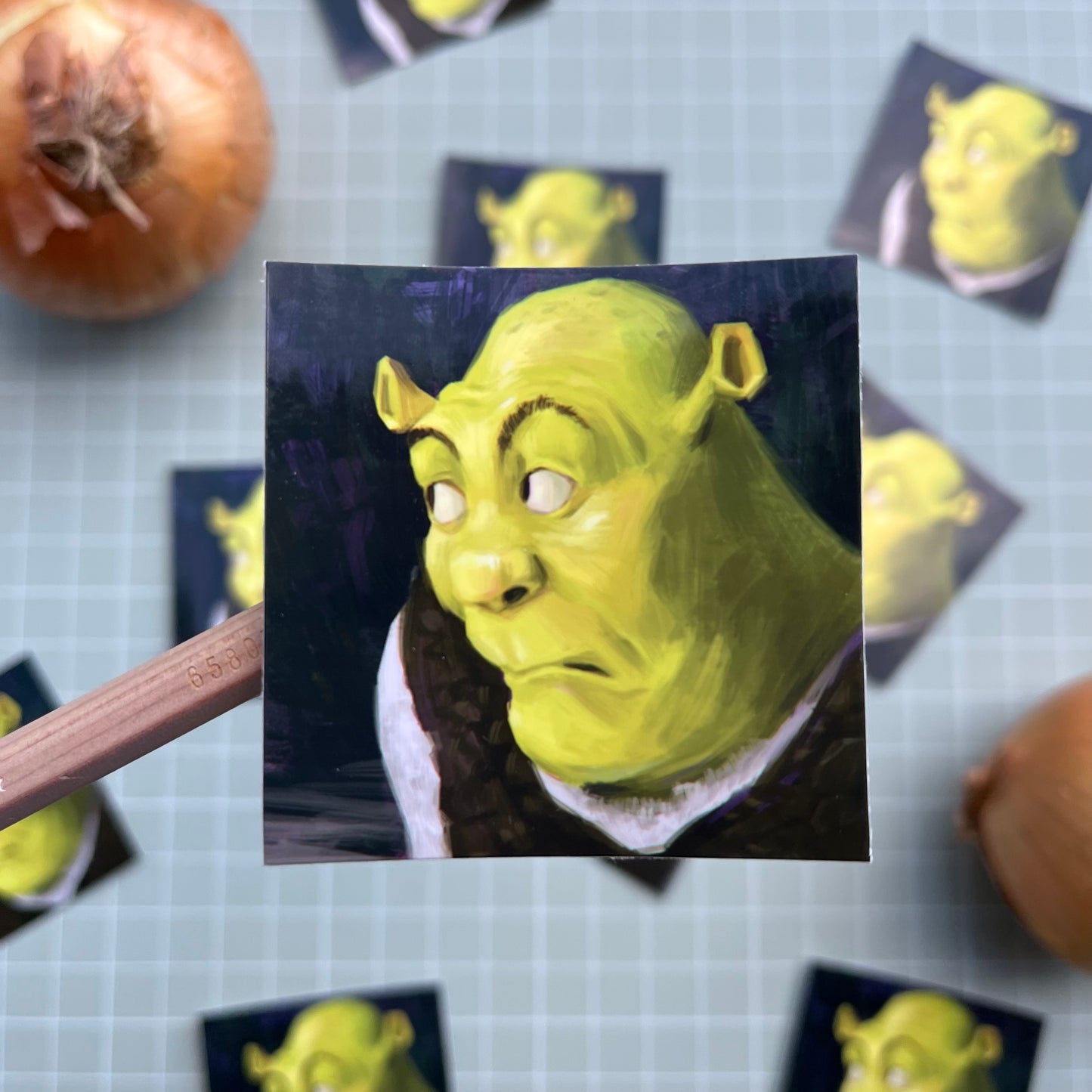 Shrek Meme Sticker